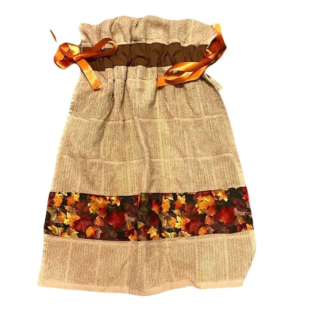 #3788 Thanksgiving brown kitchen towel